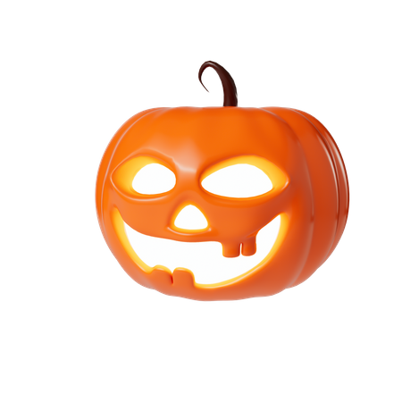 Abóbora de Halloween  3D Icon