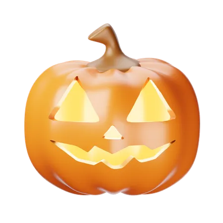 Abóbora de Halloween  3D Icon