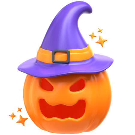 Abóbora de Halloween  3D Icon