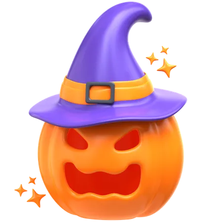 Abóbora de Halloween  3D Icon