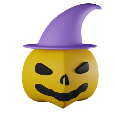 Abóbora de Halloween  3D Icon