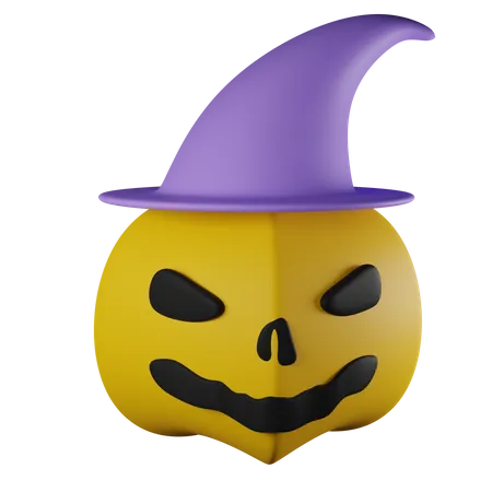 Abóbora de Halloween  3D Icon