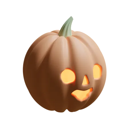 Abóbora de Halloween  3D Icon