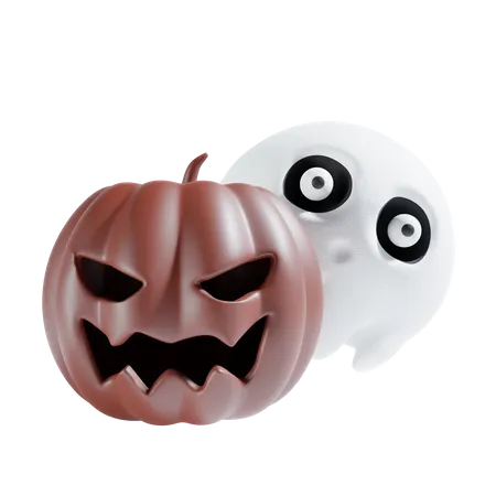 Abóbora de Halloween  3D Icon