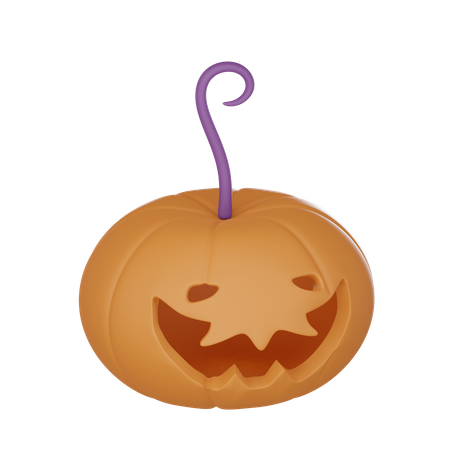 Abóbora de Halloween  3D Icon