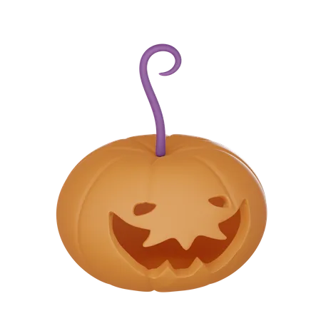 Abóbora de Halloween  3D Icon