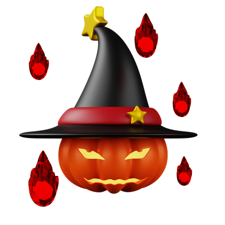 Abóbora malvada  3D Icon
