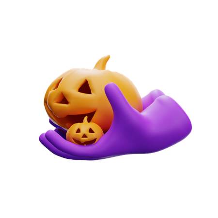 Abóboras de Halloween  3D Icon