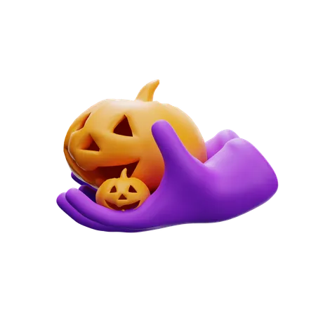 Abóboras de Halloween  3D Icon