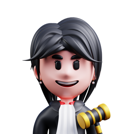 Abogado  3D Icon