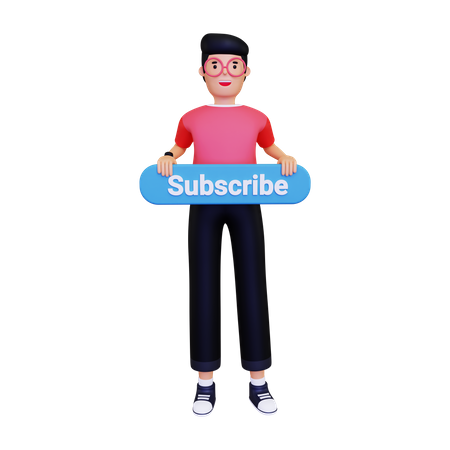 Abonnement-Marketing  3D Icon