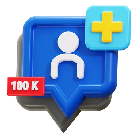 Suiveurs  3D Icon