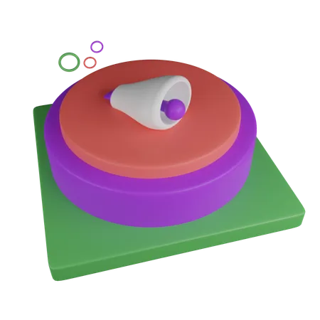 Abonnieren-Button  3D Icon