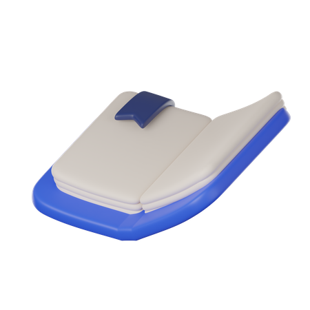 Abra o livro  3D Icon