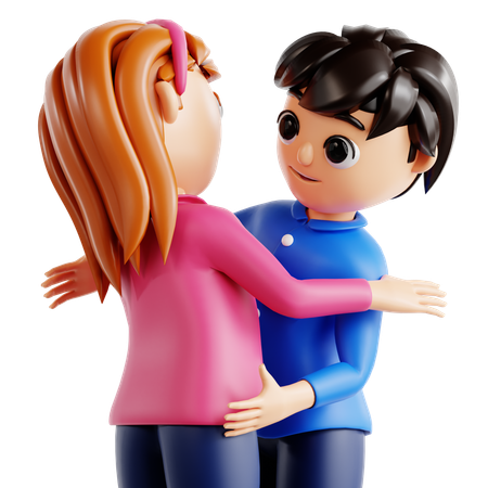 Abrazo  3D Icon