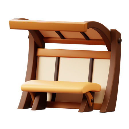 Abri bus  3D Icon