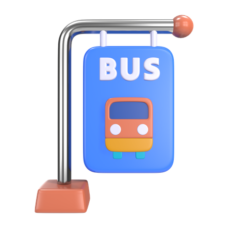 Abri bus  3D Icon