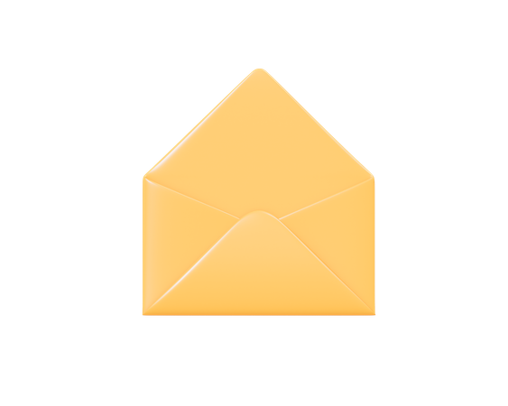 Abrir envelope  3D Icon