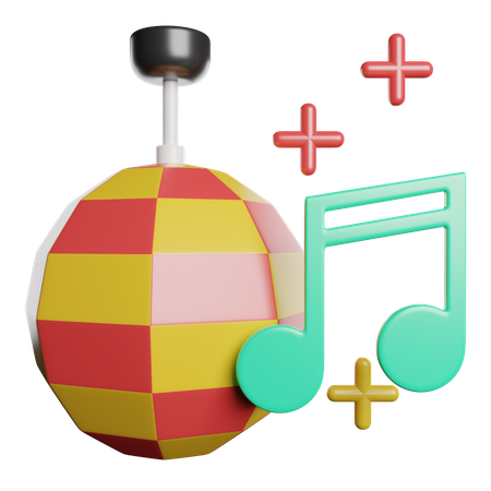 Abschlussball  3D Icon