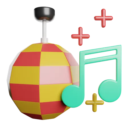 Abschlussball  3D Icon