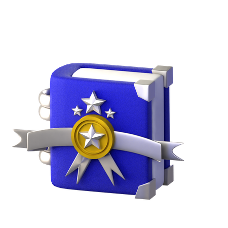 Abschlussbuch  3D Icon