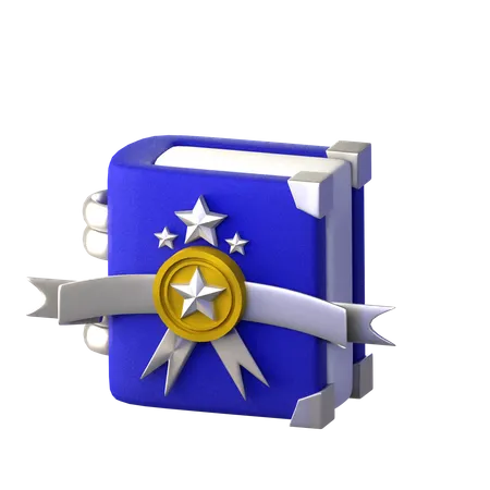 Abschlussbuch  3D Icon