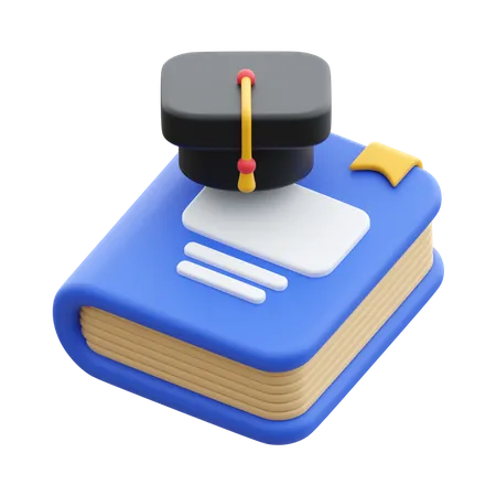 Abschlussbuch  3D Icon