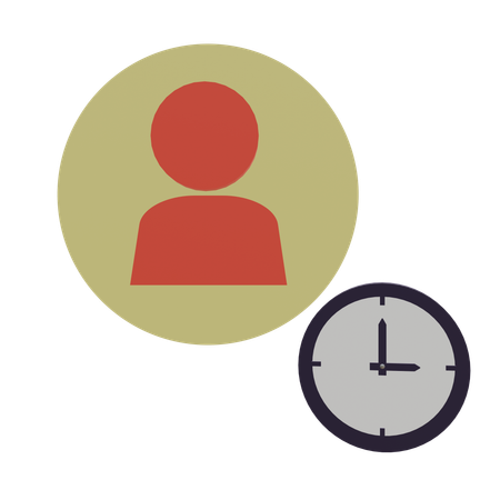 Absent  3D Icon