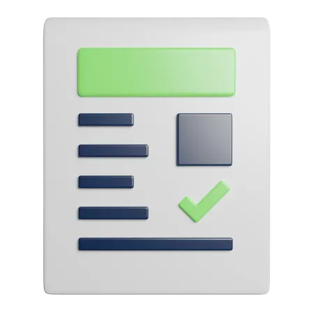 Wählen  3D Icon