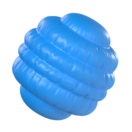 Abstrac Sphere Balloon  3D Icon