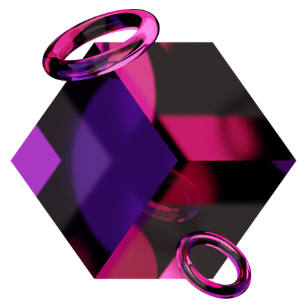 Abstrack shape  3D Icon