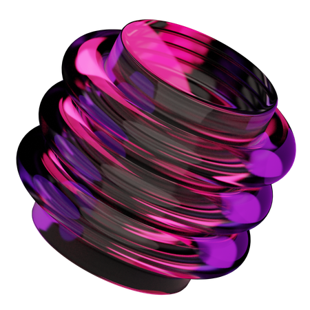 Abstrack shape  3D Icon