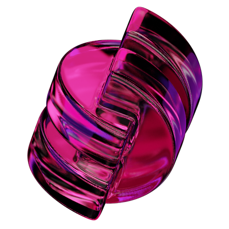 Abstrack shape  3D Icon