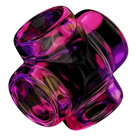 Abstrack shape  3D Icon