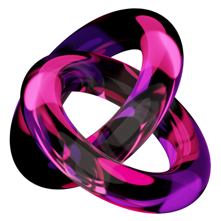 Abstrack shape  3D Icon