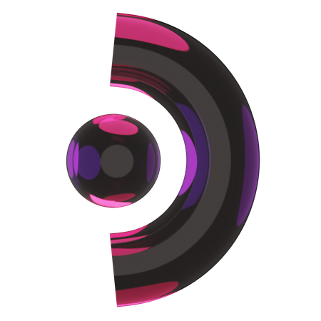 Abstrack shape  3D Icon
