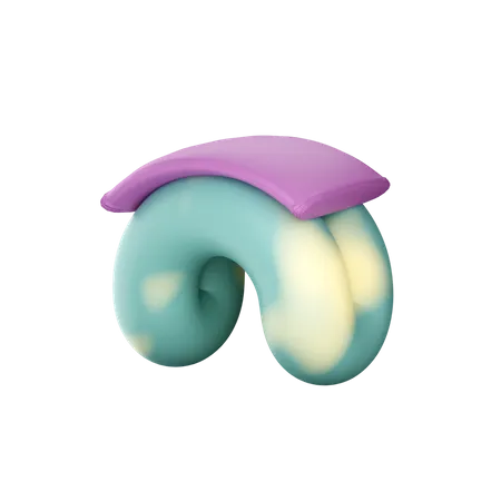 Silla abstracta  3D Icon