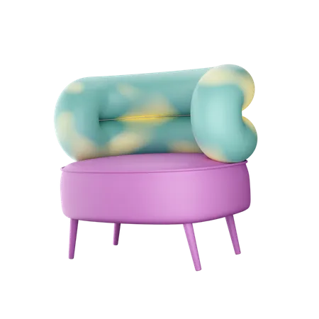 Abstrack Sofa  3D Icon