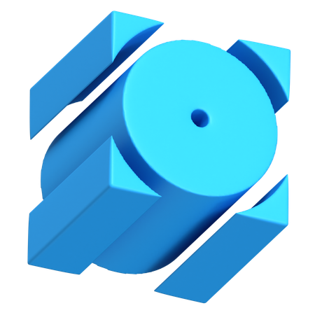 Abstract  3D Icon