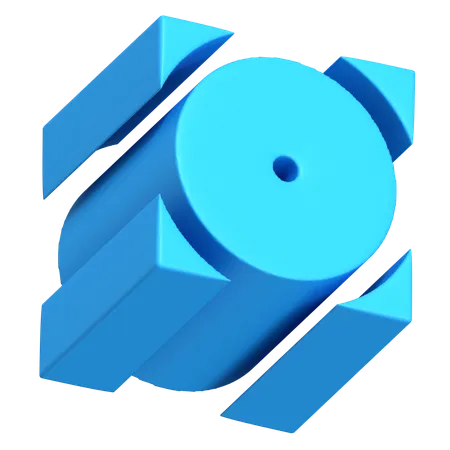 Abstract  3D Icon