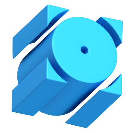 Abstract  3D Icon
