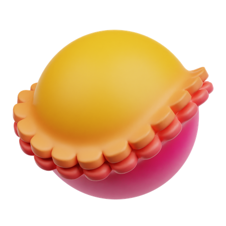 Abstract Ball  3D Icon