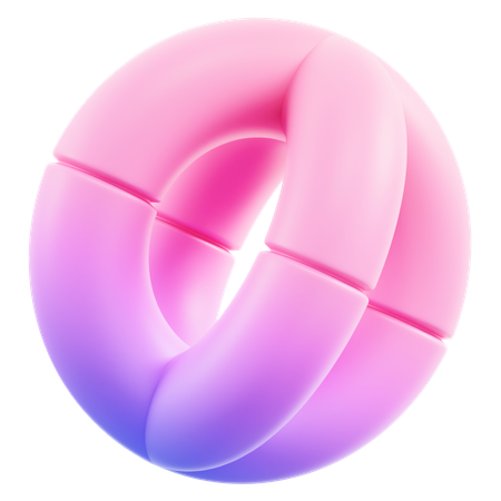 Abstract Ball  3D Icon