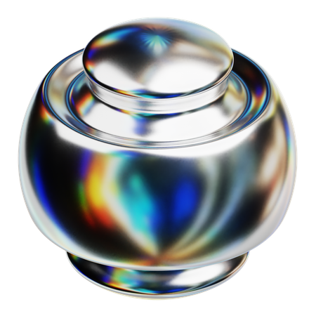 Abstract Ball  3D Icon