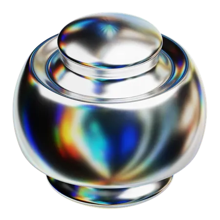 Abstract Ball  3D Icon
