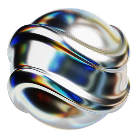 Abstract Ball  3D Icon