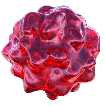 Abstract Ball  3D Icon