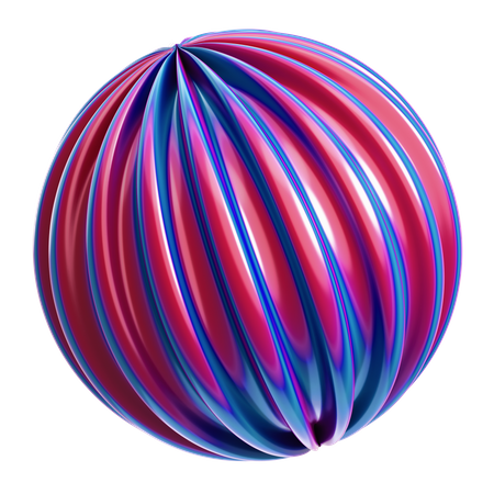Abstract Ball  3D Icon
