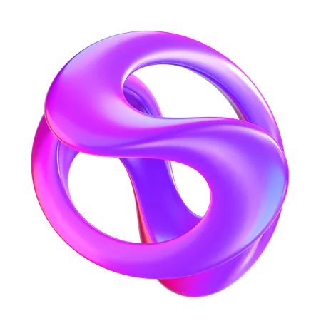 Abstract Ball Shape 3 D Icon 3D Icon