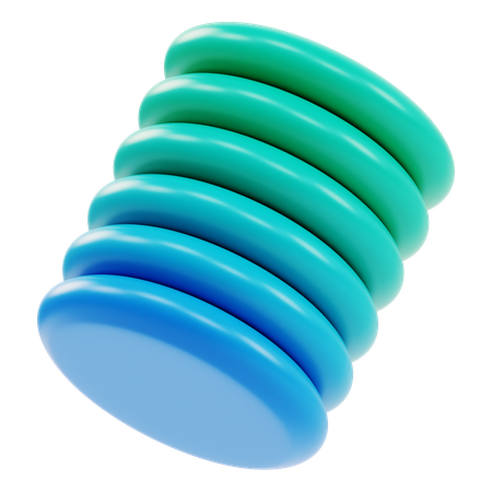 Abstract Blubs  3D Icon
